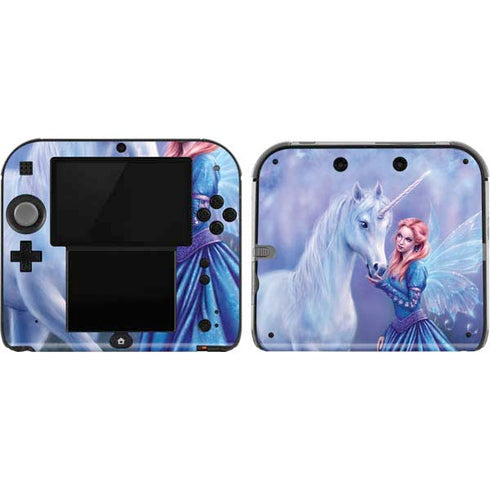 Rhiannon Fairy and Unicorn by Rachel Anderson Nintendo Skins